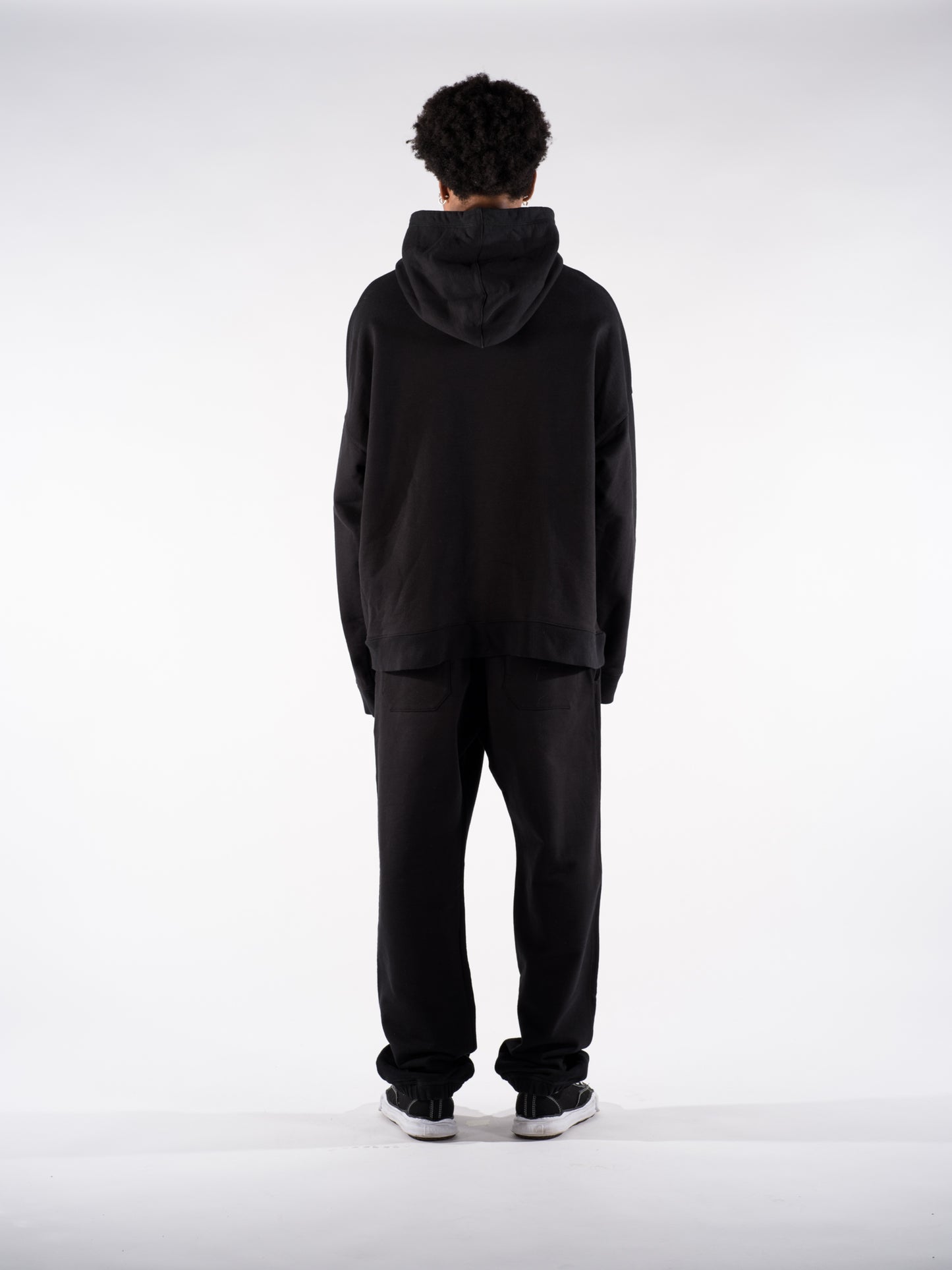 Cropped Hoodie Black