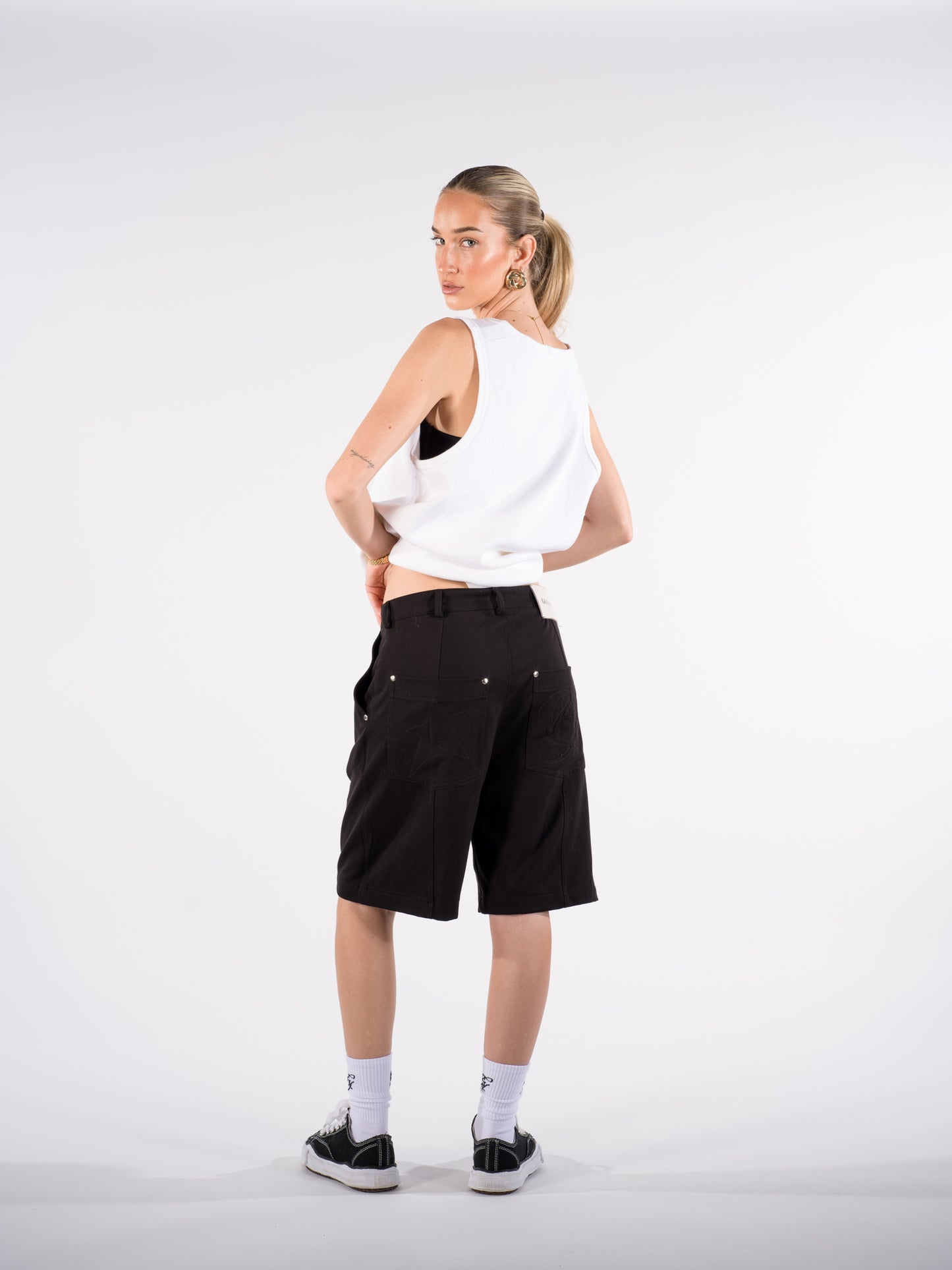 Rib Tanktop Off White