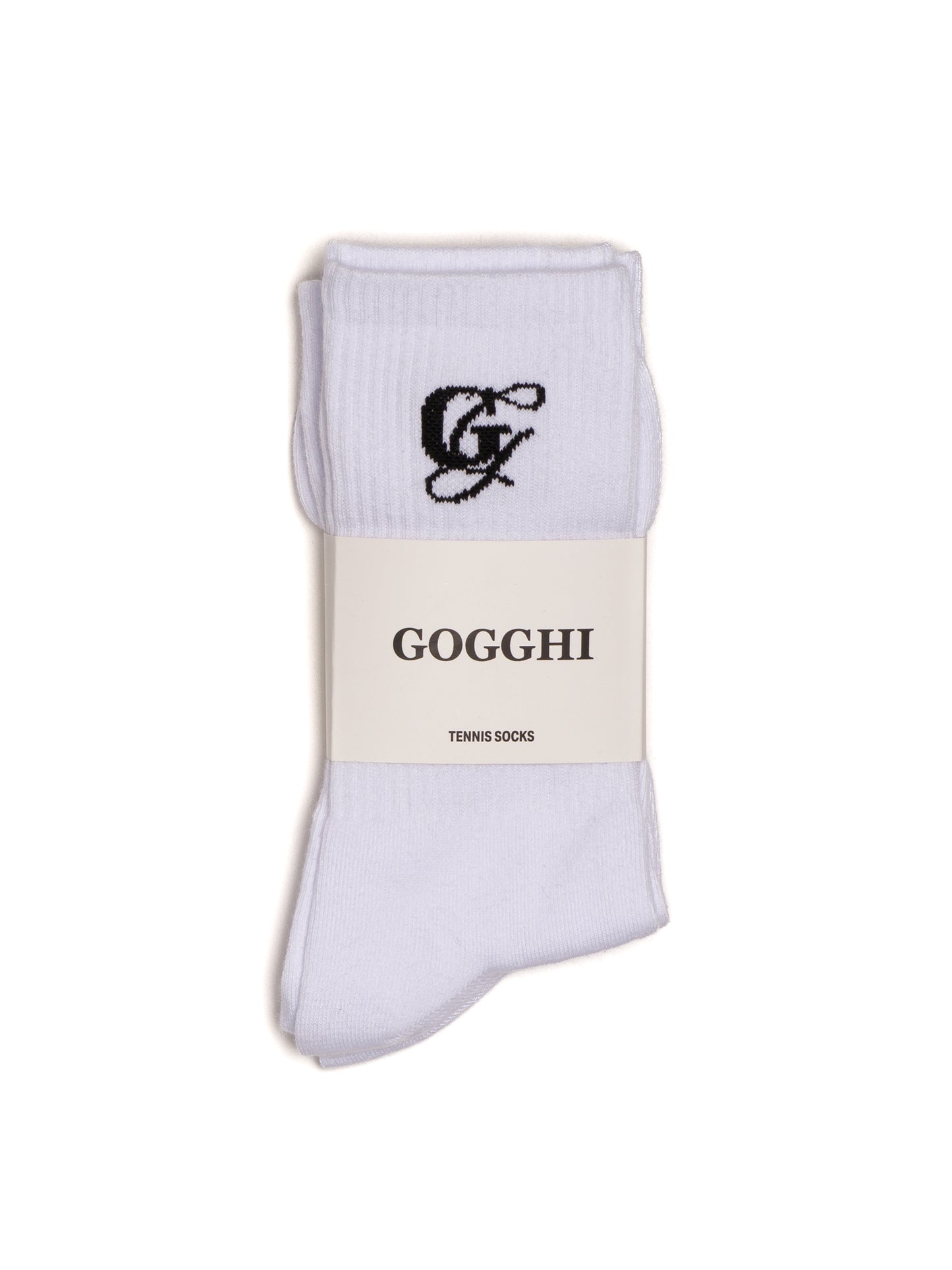 Signature Tennis Socks White