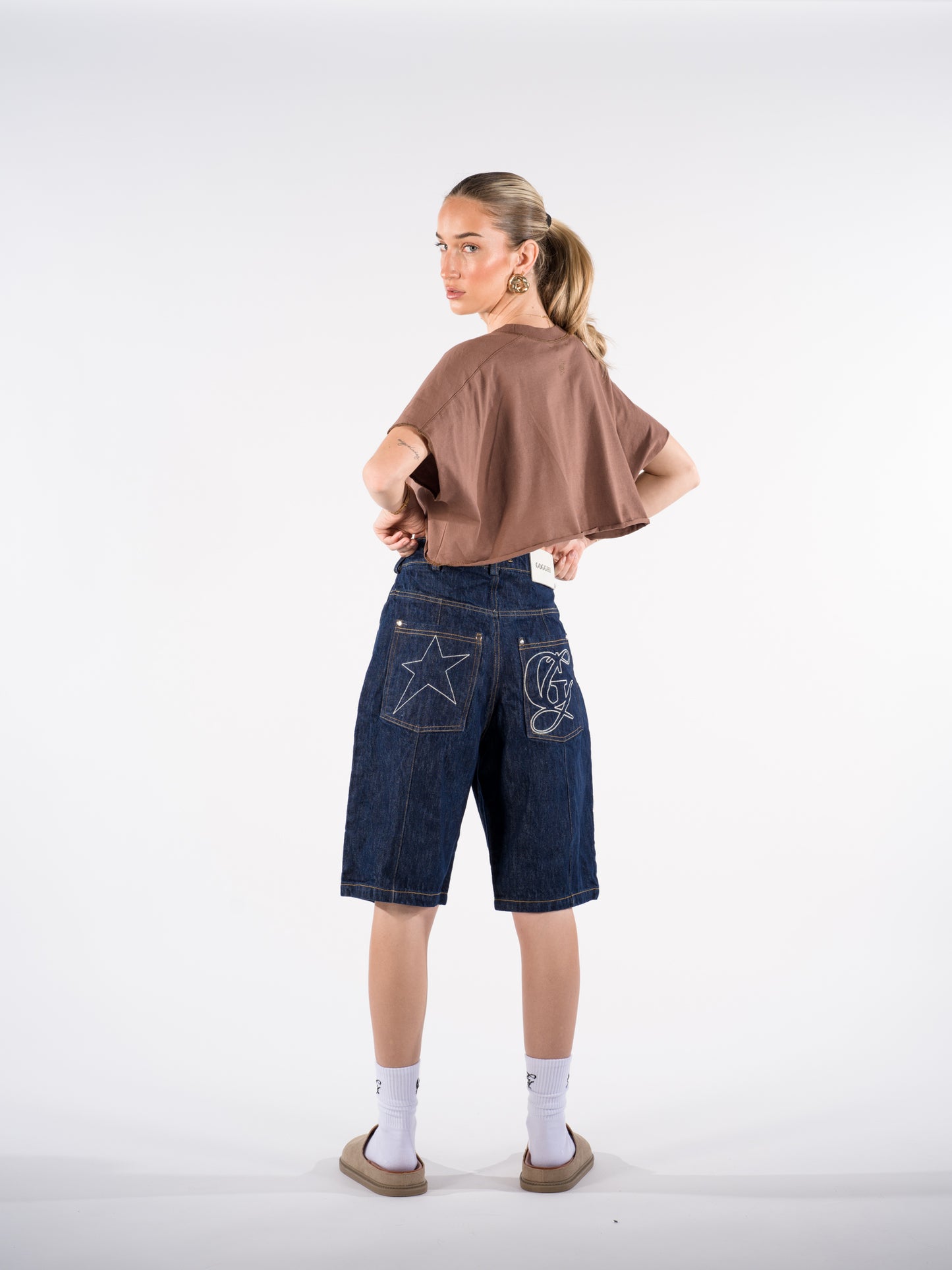 Jeans shorts indigo women