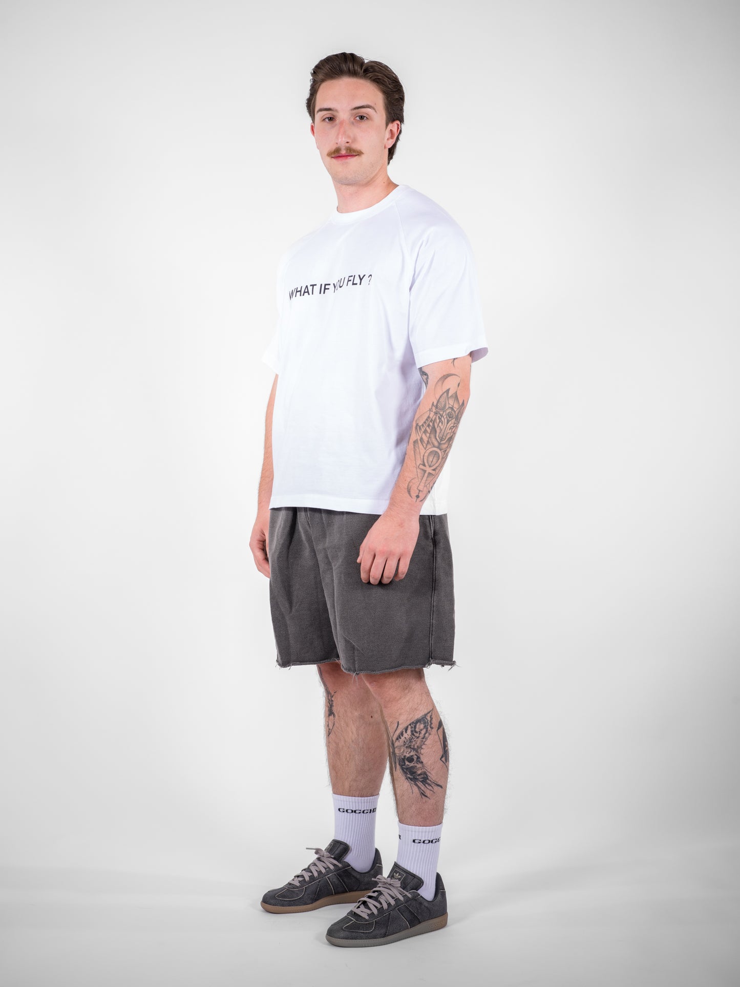 Frayed Sweat Shorts