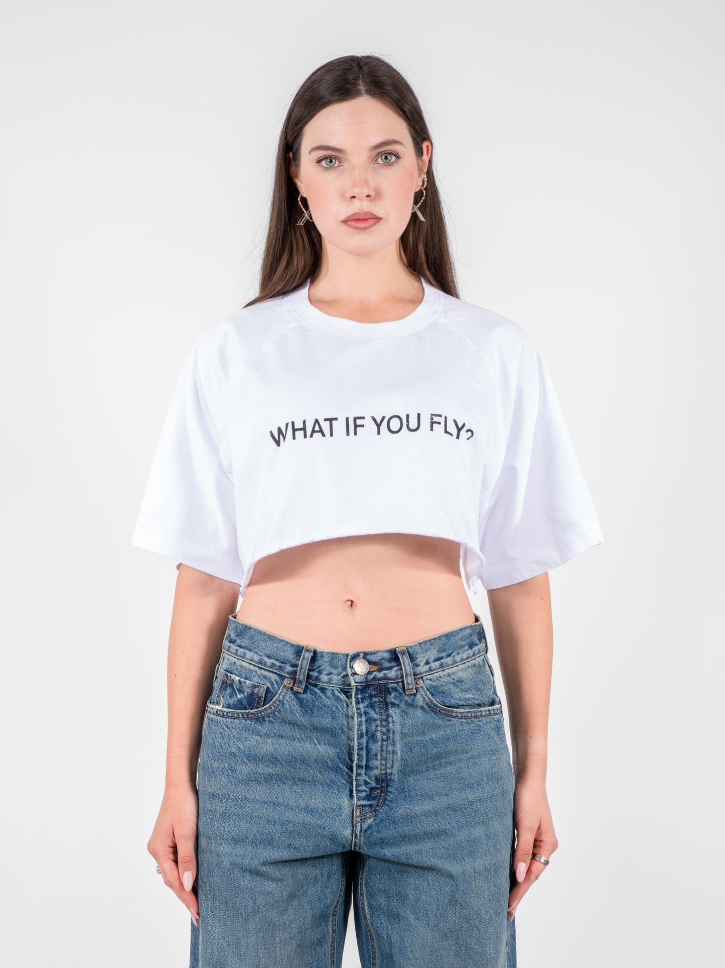 Crop Raglan T-Shirt