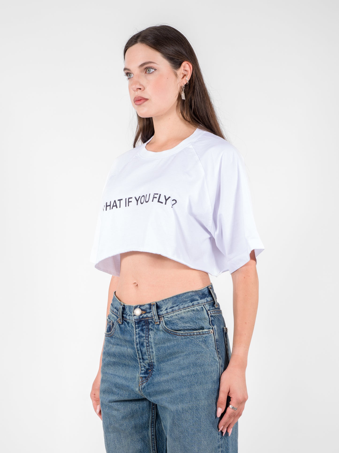 Crop Raglan T-Shirt
