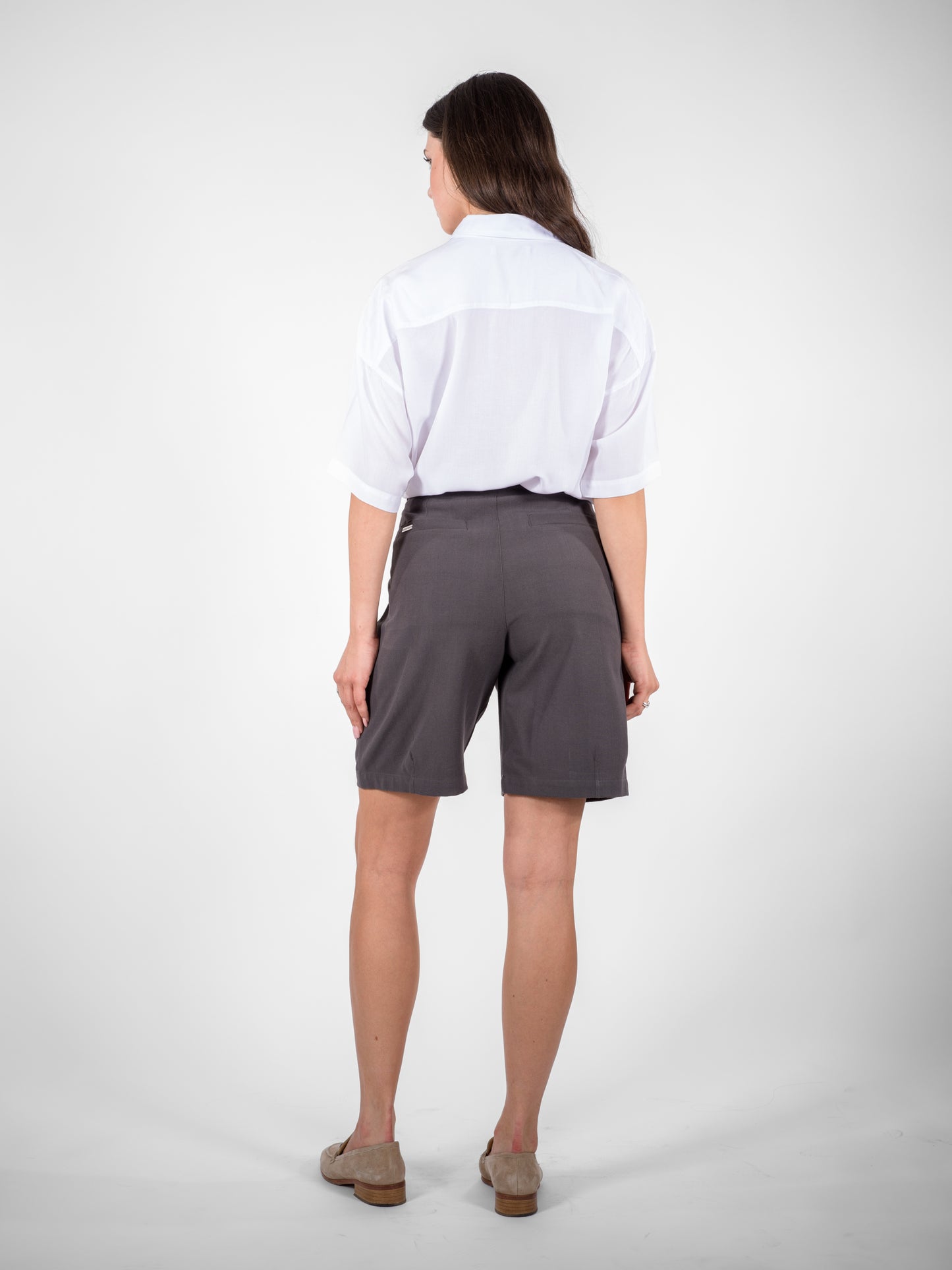 Double Pleated Shorts