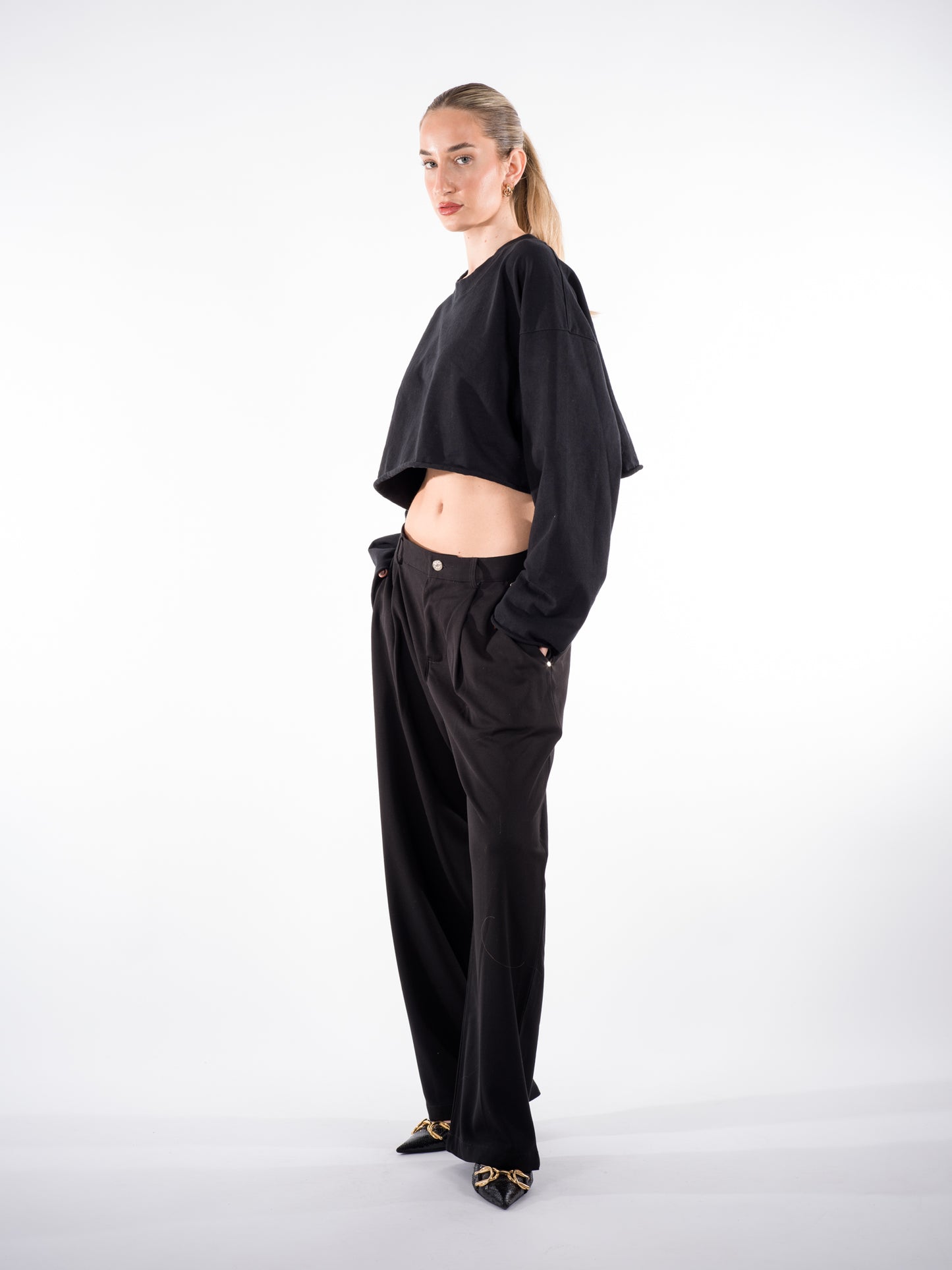 Pleated Trousers