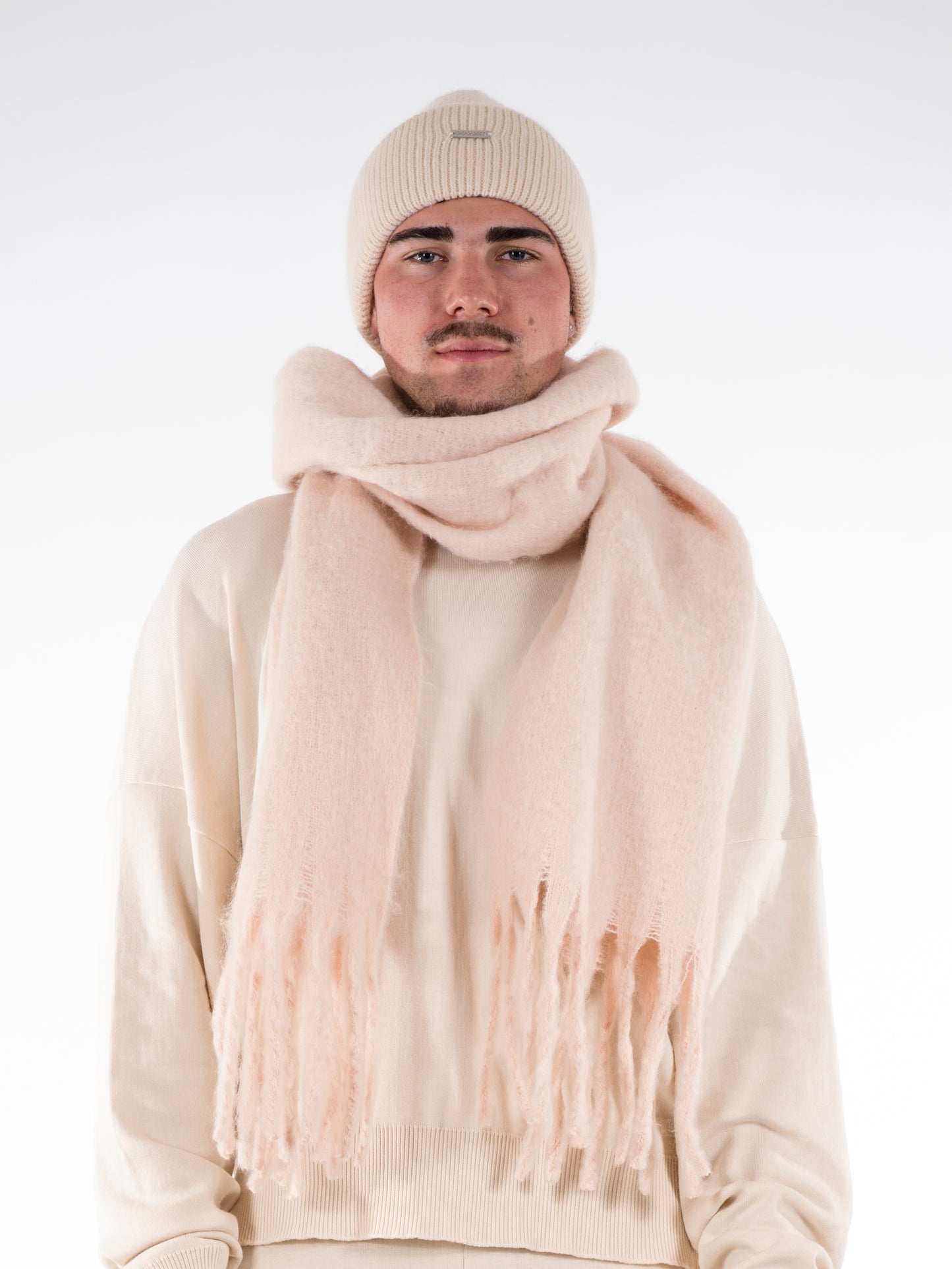 Mohair Scarf Cream