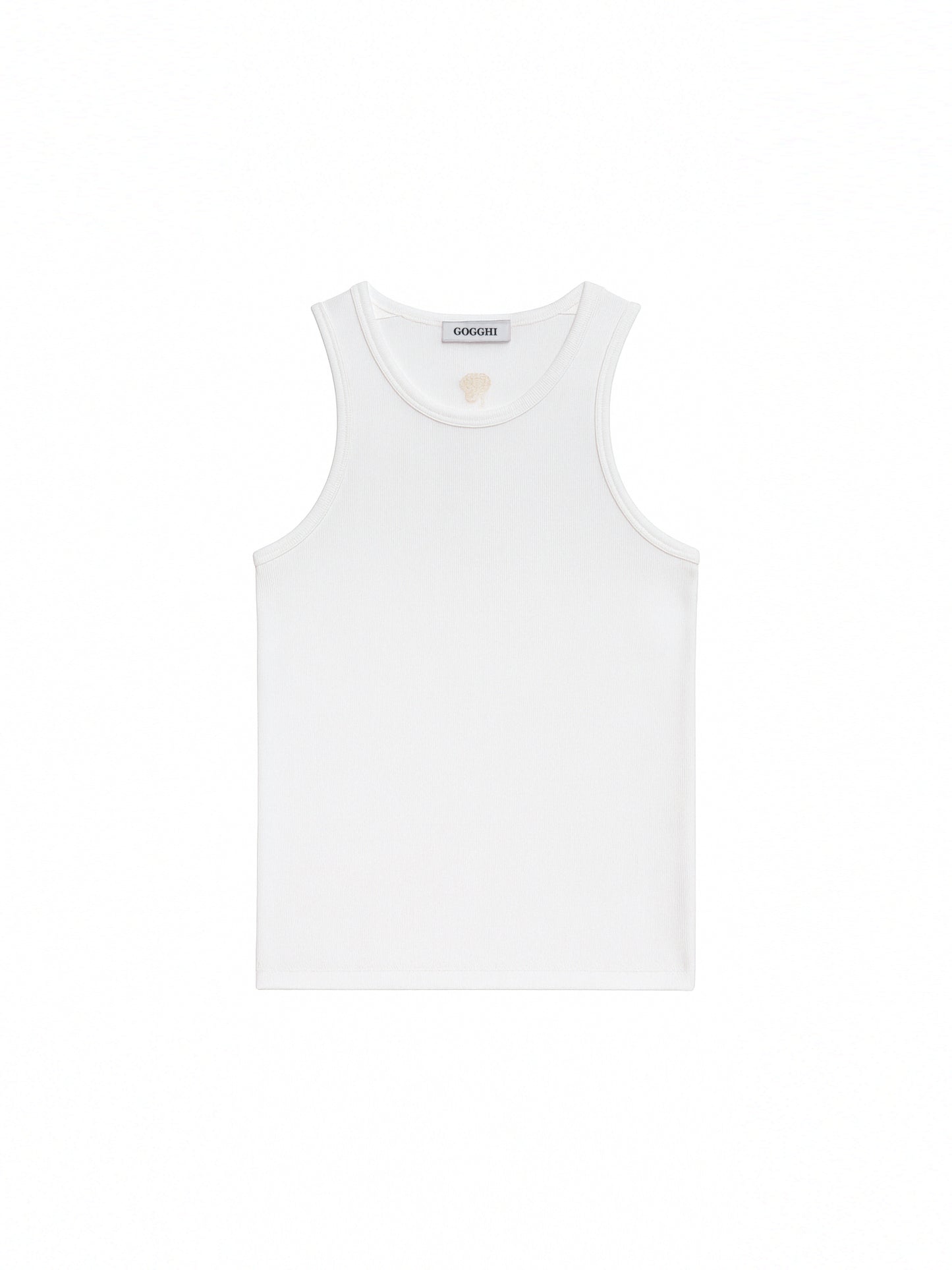 Rib Tanktop Off White
