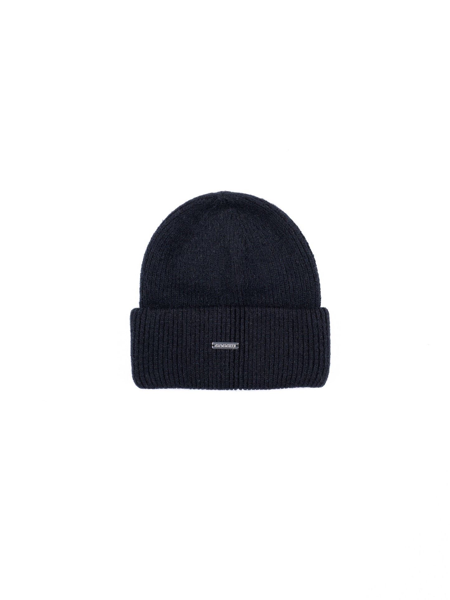 Angora Beanie Black