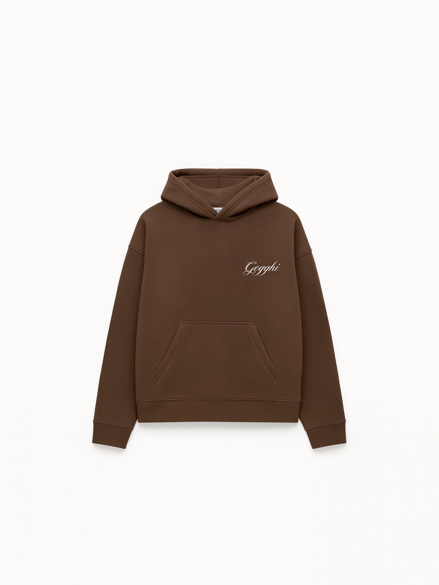 Cropped Hoodie Brown