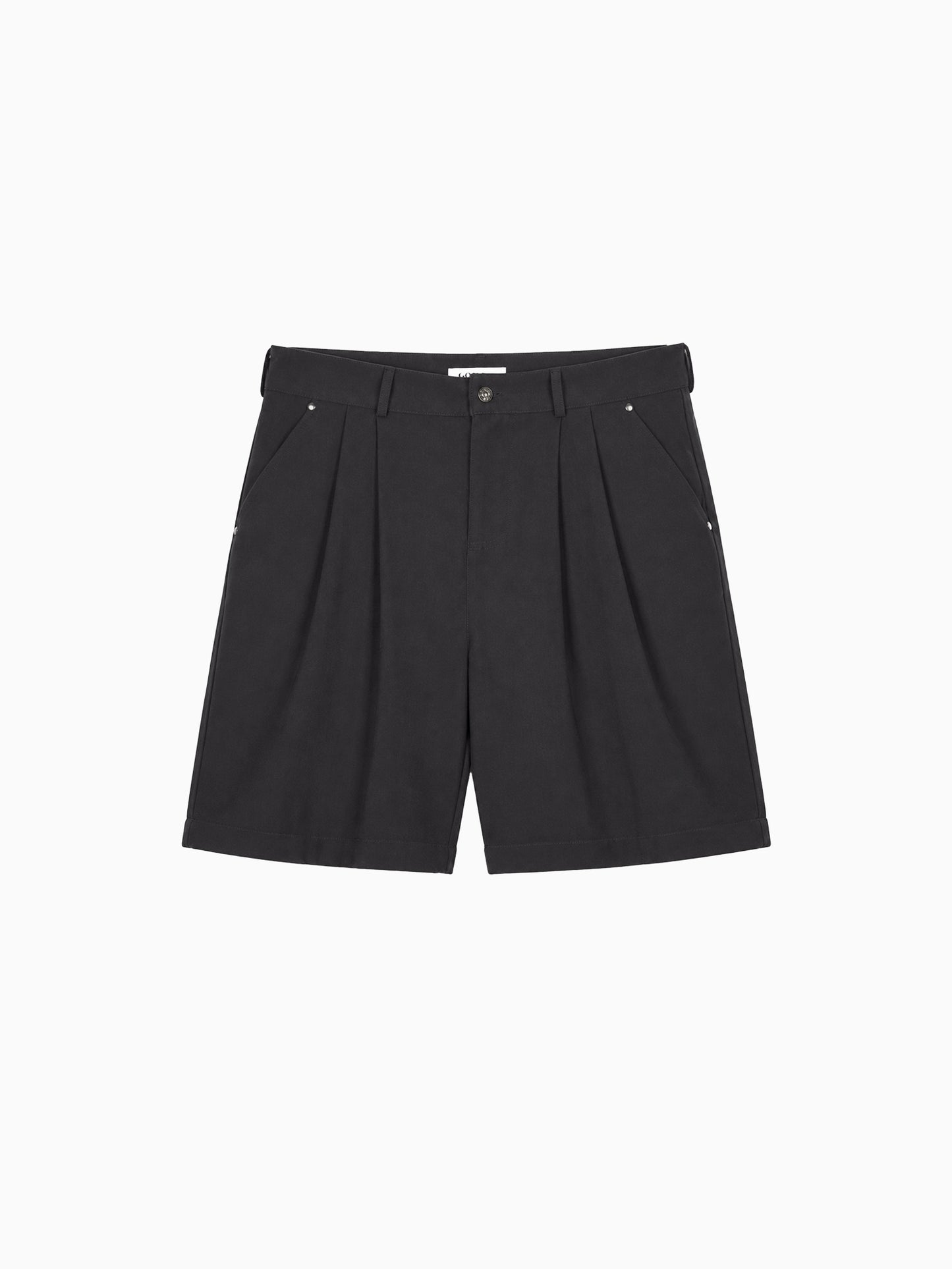 Double Pleated Shorts