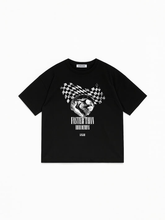 Faster T-Shirt Black