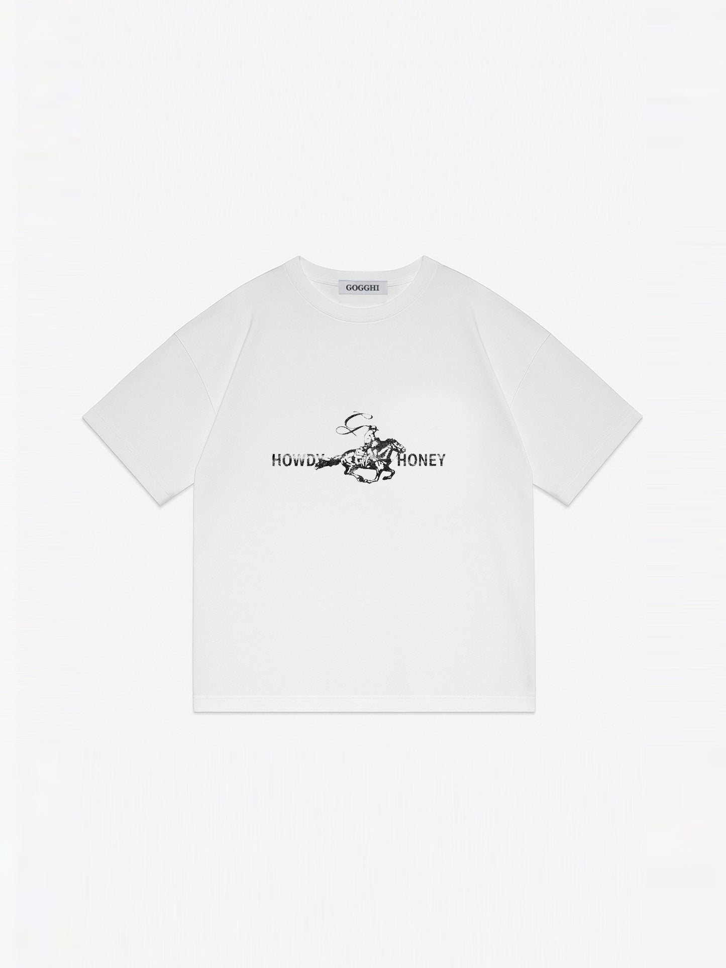 T-Shirt Howdy Honey White
