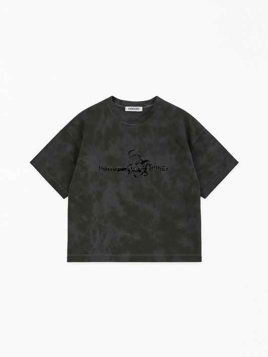 T-Shirt Howdy Honey Vintage Black