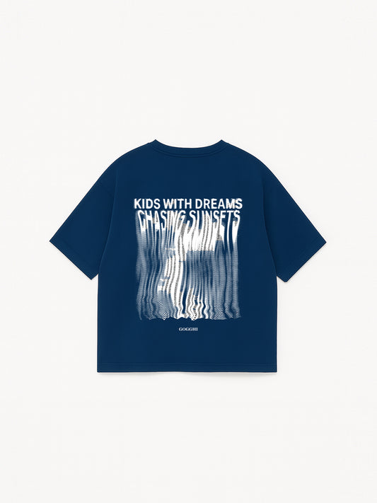 Kids With Dreams T-Shirt Cobalt Blue