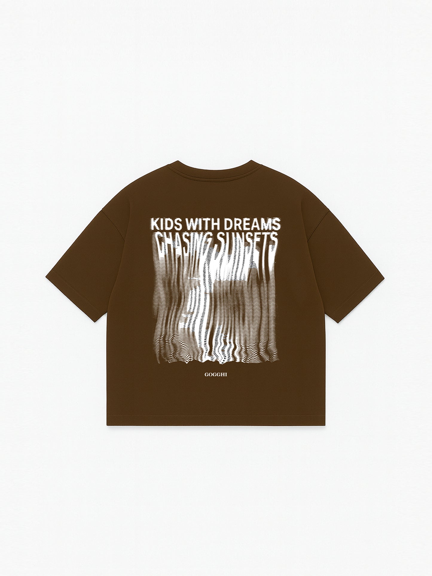 Kids With Dreams T-Shirt Brown