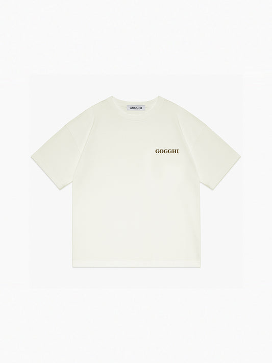 Logo T-Shirt Vintage White