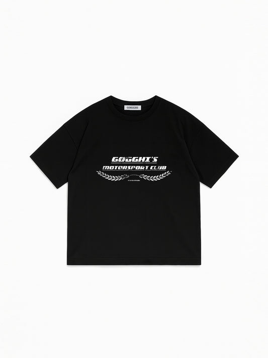 Motorsport Club T-Shirt Black