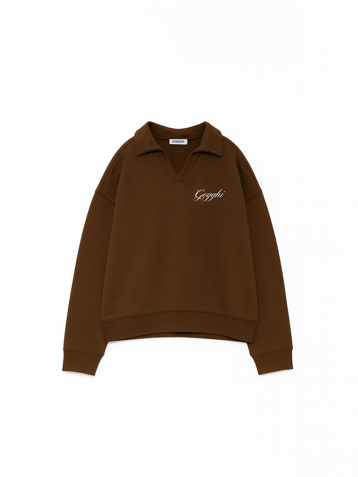 Polo Sweat Brown