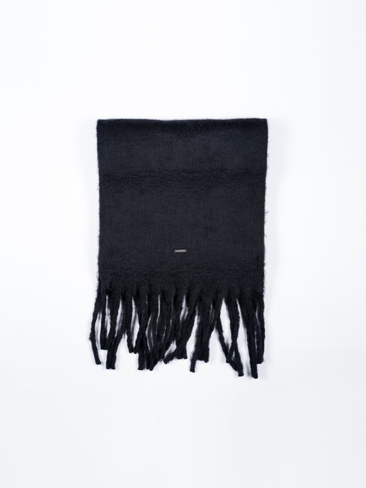 Mohair Scarf Black