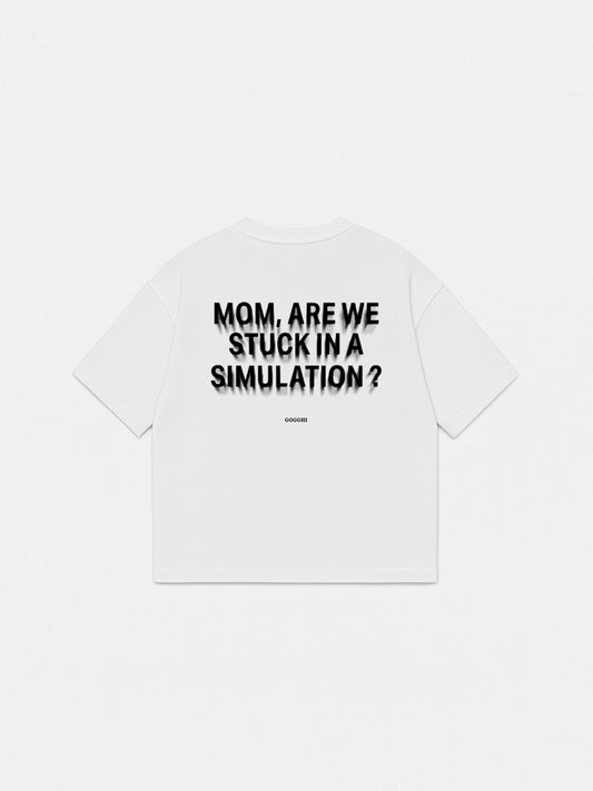 Simulation T-Shirt White
